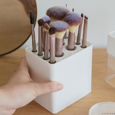 Pot Rangement Maquillage pour sécher les pinceaux