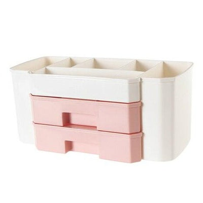 Grand Rangement De Maquillage rose