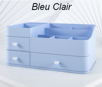 Rangement Maquillage Rose Avec Tiroir