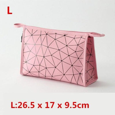 Trousse À Maquillage Au Design Géométrique, trousse maquillage fourrure