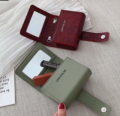 Pochette Maquillage Avec Miroir Original