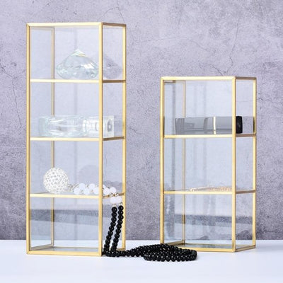 Pot Pour Pinceaux De Maquillage En Verre Rangement haut de gamme