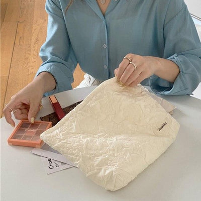 Grande Trousse À Maquillage En Toile Juliet, trousse maquillage professionnel