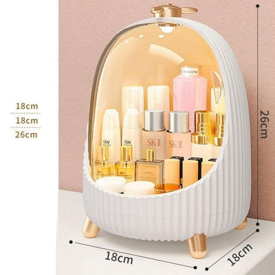 Rangement Maquillage Vintage avec Vitrine rangement de luxe pour femme