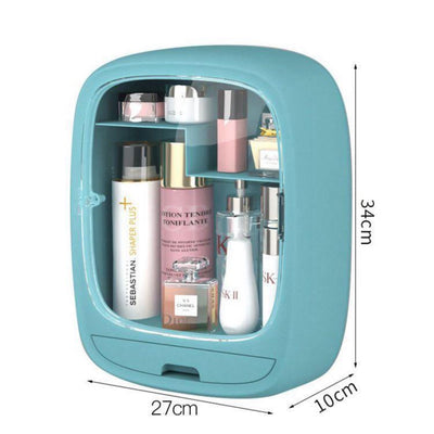 Rangement À Maquillage Mural Avec Étagère,  rangement maquillage