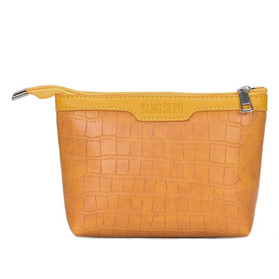 Trousse à Maquillage en Cuir Noir, trousse de voyage