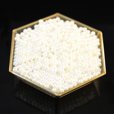 Pot En Verre Pour Pinceaux Maquillage perles