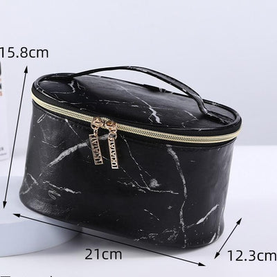 Trousse À Maquillage Imprimé Marbre Sevyn, trousse avec maquillage