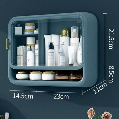 Rangement À Maquillage Mural Étanche,  rangement maquillage mural salle de bain