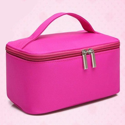 Grande Trousse De Maquillage Avec Compartiment Loretta, trousse à maquillage cuir