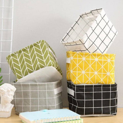 Boite Rangement Maquillage constellation jaune