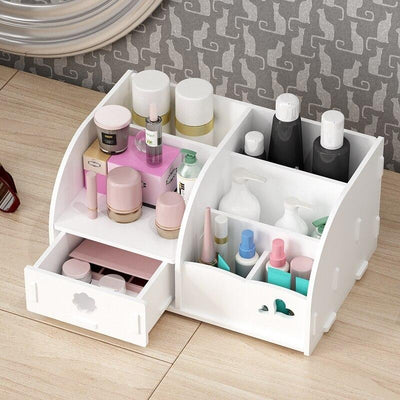 Boite Rangement Maquillage En Bois organiseur