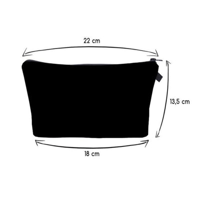 Trousse À Maquillage Noir Intense, trousse à maquillage femme