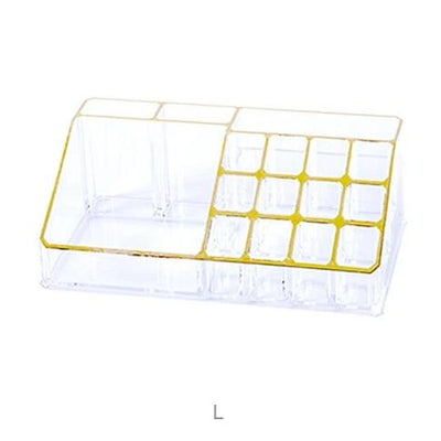 Rangement Maquillage Rouges A Lèvres Avec Pot Pour Pinceaux