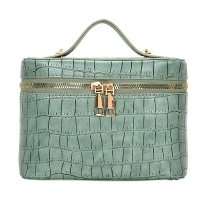 Trousse de Toilette et Maquillage en Cuir, trousse de toilette pour femme