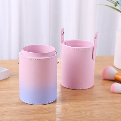 Pot A Pinceaux Maquillage cuir