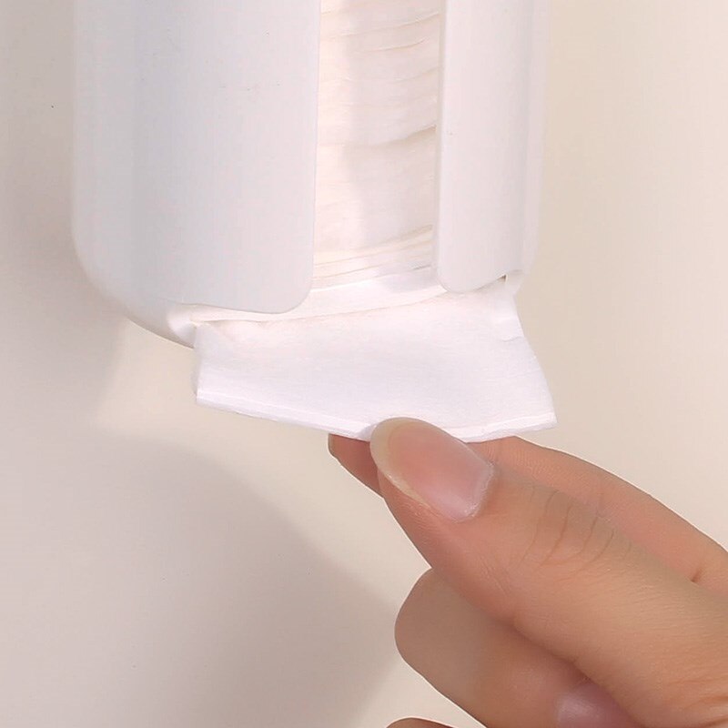 Boîte À Coton Tige 3 Pièces Distributeur De Coton À Démaquiller Boîte Coton Tige Transparent