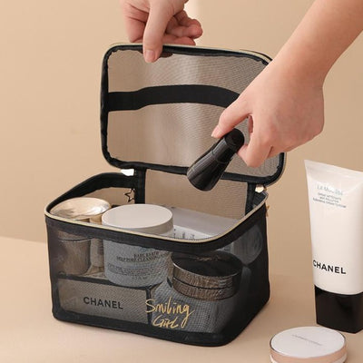 Trousse À Maquillage (Noir Et Doré) Ellis, trousse maquillage bebe