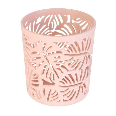 Rangement Pot à Pinceaux Maquillage Transparent, rangement maquillage rose