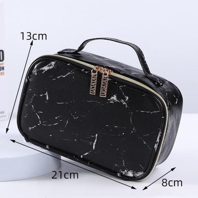 Trousse À Maquillage Imprimé Marbre Callie, trousse maquillage ideale