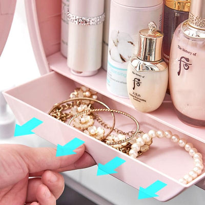 Rangement Maquillage Mural Pour Cosmétiques,  rangement maquillage