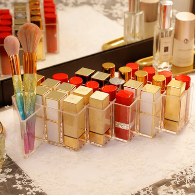 Organisateur Pour Rouges à Lèvres Rangement Transparent