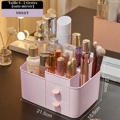 Boite Rangement Maquillage Tiroir LED