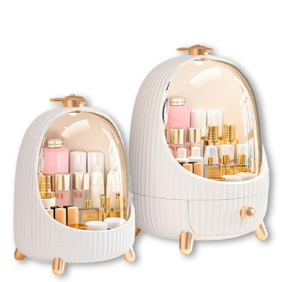 Rangement Maquillage Vintage avec Vitrine