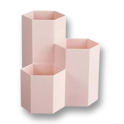 Pot Pour Rangement Maquillage (Lot de 3) en plastique