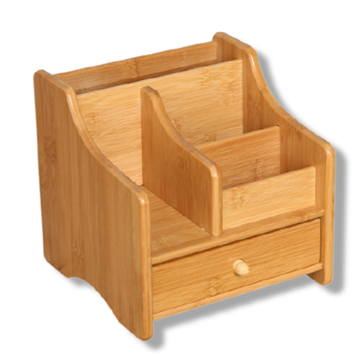 Rangement Maquillage En Bois Avec Tiroir