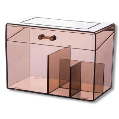 Boite Rangement Maquillage Transparent
