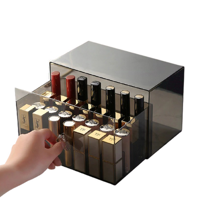 Boite De Rangement Maquillage Acrylique Transparent