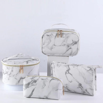 Trousse À Maquillage Imprimé Marbre Itzel, trousse de toilette