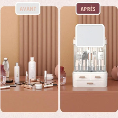 Boite Rangement Maquillage Et Bijoux professionnelle