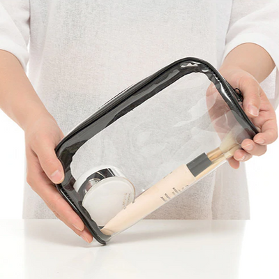 Pochette à Maquillage Transparente Trousse De Toilette