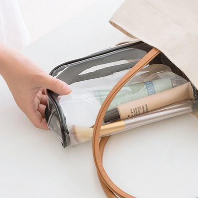 Pochette à Maquillage Transparente Voyage