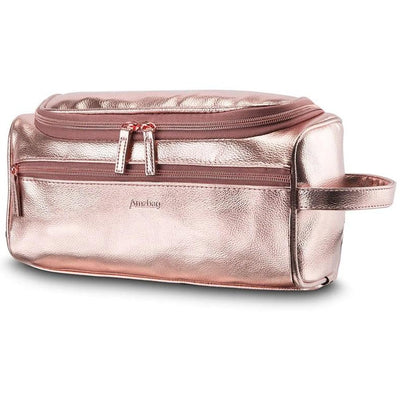 Trousse De Toilette En Cuir Pour Femme Pochette