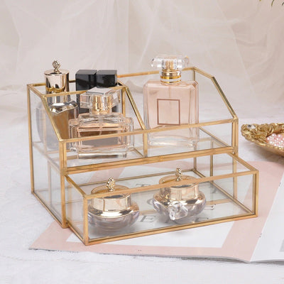 Rangement Maquillage Avec Tiroirs Transparents haut de gamme de luxe