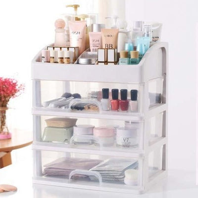 Rangement Maquillage Avec Tiroirs En Plastique pas cher