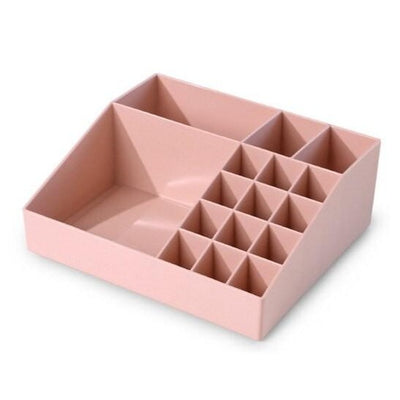 Gros Rangement Maquillage rose