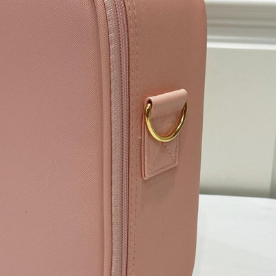 Mallette Maquillage Rose Gold transportable